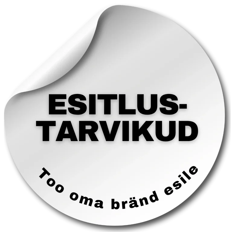 Esitlustarvikud, reklaammaterjalid ja brändilahendused ettevõtetele